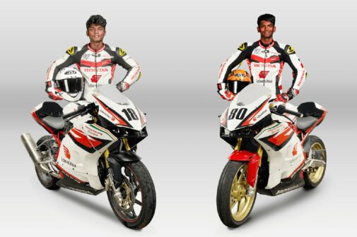 Honda Racing India riders Senthil Kumar (#18) & Rajiv Sethu (#80) to race at Asia Road Racing Championship 2022