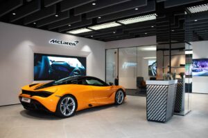 McLaren mumbai showroom